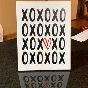 11x14 XOXO Canvas